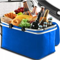 KOSZ PIKNIKOWY SKŁADANY TERMICZNY TURYSTYCZNY KOSZYK NA ZAKUPY IZOLACYJNY