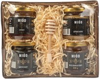 Kosz Prezentowy Zestaw Miodów Polskich 880G Nabierak Do Miodu