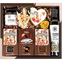 Kosz Prezentowy Zestaw Na Dzień Mamy Matki Box;Pudełko Prezentowe Z Kwiatami