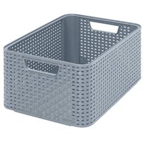 Kosz Style M 38,6 x 28,7 x 17 cm jasny szary CURVER Curver