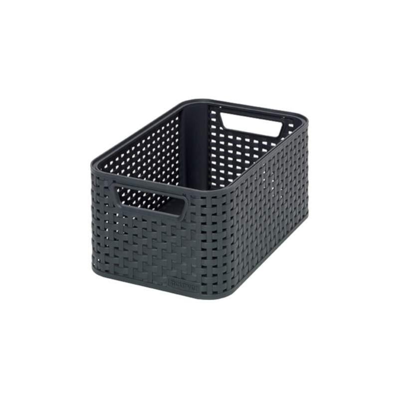 Kosz Style S 28,5 x 19,4 x 13 cm ciemnoszary CURVER