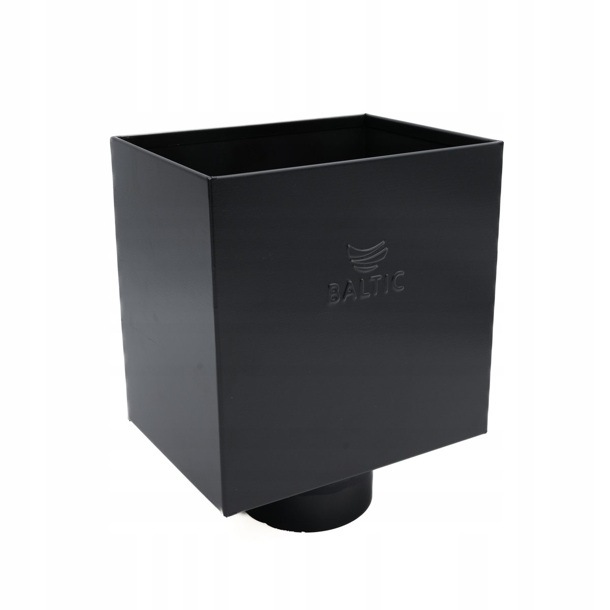 Kosz zbiornik zlewowy spustowy typ Kubus GRAFIT ANTRACYT RAL 7016