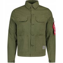 Koszula Alpha Industries Color Block Overshirt 146110 142 Dark Olive M Inna marka