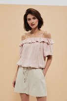 Koszula Cold Arms Z Falbaną-Xs