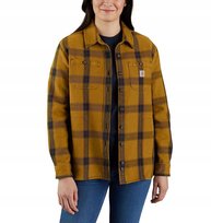 Koszula Damska Carhartt Heavyweight Twill Loose Fit Plaid Shirt Carhartt