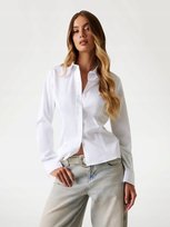 Koszula damska Guess W2YH41 WAF10 biały - XXL GUESS