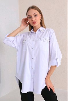 Koszula damska oversize bawełna rozmiar 2XL - Inna marka