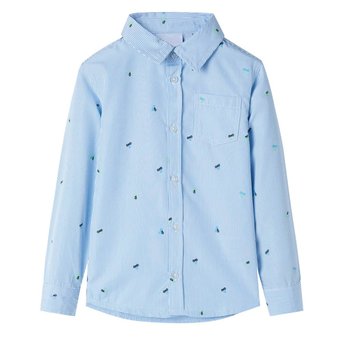 Koszula dziecięca 100% bawełna jasnoniebieska 92 ( - Inna marka