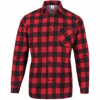 Koszula Flanelowa Męska 100% Bawełna Rozmiar XL