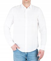 Koszula Lee PATCH SHIRT 112364230 Bright White XL