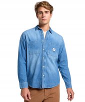 Koszula Lee WORKER SHIRT 2.0 112364148 Mid Denim M