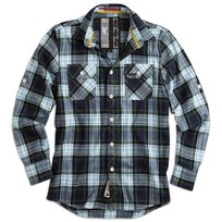 koszula LUMBERJACK SHIRT DARK BLUE-S Inna marka