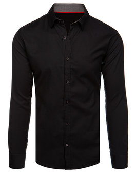 Koszula męska czarna Dstreet DX2535-L - Inna marka