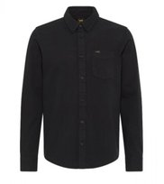 KOSZULA MĘSKA CZARNA REGULAR LEE BUTTON DOWN 112330674 L880BL01 S LEE