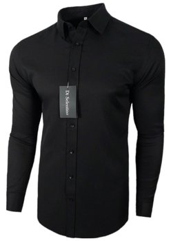 Koszula męska czarna SLIM FIT r. 45