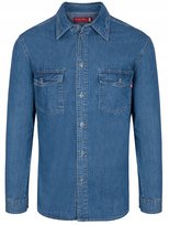 KOSZULA MĘSKA JEANSOWA - STANLEY JEANS - L Inna marka