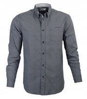 Koszula Męska Regular Rus Długi Rękaw Styl Casual