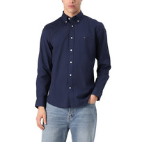 Koszula męska Tommy Hilfiger SLIM LINEN COTTON SHIRT MW0MW17646 C87 M