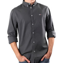 Koszula Męska Tommy Hilfiger Tjm Slim Poplin Shirt Grey Dm0dm0959494 S