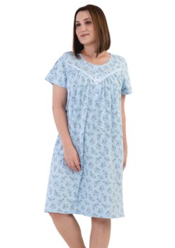 Koszula Nocna Vienetta bawełniana cienka +Size 4XL - Vienetta