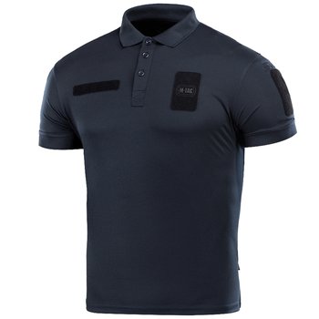 Koszula polo T M-Tac Elite Tactical Coolmax granatowa 3XL - M-Tac