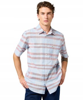 Koszula Wrangler SS 1 PKT SHIRT 112362756 Niagara Mist L - Wrangler