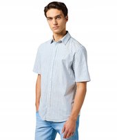 Koszula Wrangler SS SHIRT 112362757 Pacific Stripe M