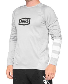 Koszulka 100% R-Core Longsleeve Vapor White M - 100%