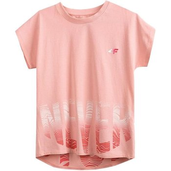 Koszulka 4F Junior HJZ21-JTSD006A (kolor Różowy, rozmiar 158) - 4F