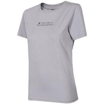 Koszulka 4F W H4Z22TSD019 (kolor Szary/Srebrny, rozmiar L) - 4F