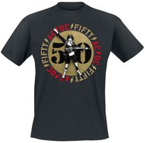 koszulka AC/DC - 50 YEARS ANGUS (BLACK)-M Inna marka