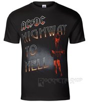 koszulka AC/DC - HIGHWAY TO HELL RED ANGUS-S Inna marka