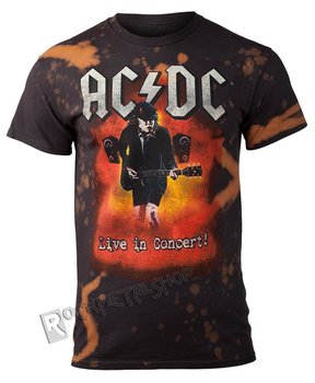 koszulka AC/DC - LIVE IN CONCERT, barwiona -XXL