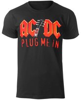 koszulka AC/DC - PLUG ME IN WITH ANGUS-M Inna marka