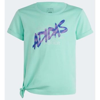 Koszulka adidas Dance Knotted Tee Jr (kolor Zielony, rozmiar 164 cm) - Adidas