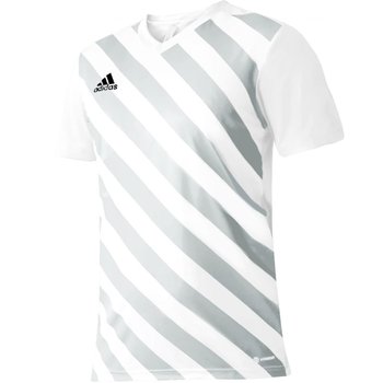 Koszulka adidas Entrada 22 Graphic Jersey Jr (kolor Biały. Szary/Srebrny, rozmiar 128 cm) - Adidas