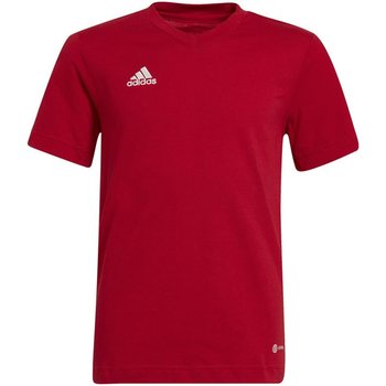 Koszulka adidas Entrada 22 Tee Jr (kolor Czerwony, rozmiar 128cm) - Adidas