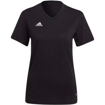 Koszulka adidas Entrada 22 Tee W HC04 (kolor Czarny, rozmiar 2XS) - Adidas