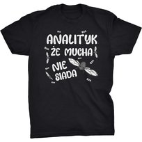 Koszulka Analityk Że Mucha Nie Siada Prezent