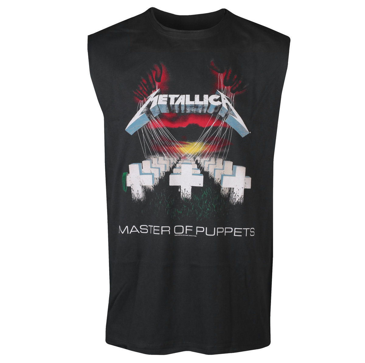 Amplified Master Of Puppets Camiseta Manga Corta Para Hombre