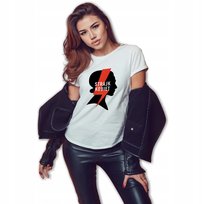 Koszulka Biała Damska STRAJK KOBIET TSHIRT Rozmiar S Protest Strajk Kobiet