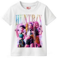 Koszulka biała dziecięca KPopowe Łowczynie Demonów Huntrix Saja r. 116