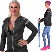 Koszulka Bluza sportowa Neoprenowa Długi Rękaw Treningowa