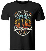 Koszulka California Beach, West Coast, Surfing, roz. M