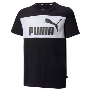 Koszulka chłopięca Puma ESS BLOCK czarna 84612756-128 - Puma