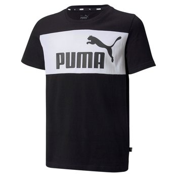 Koszulka chłopięca Puma ESS BLOCK czarna 84612756-140 - Puma