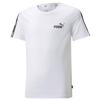 Koszulka chłopięca Puma ESS TAPE biała 84730002-128 - Puma
