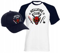 KOSZULKA CZAPKA HELLFIRE CLUB STRANGER THINGS S Y4 Inna marka