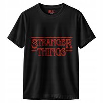 Koszulka czarna męska Stranger Things Eleven Hawkins r. 3XL Bullz
