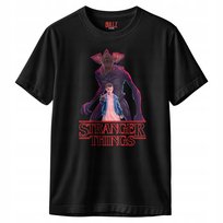 Koszulka czarna męska Stranger Things Eleven Hawkins r. XXL Bullz